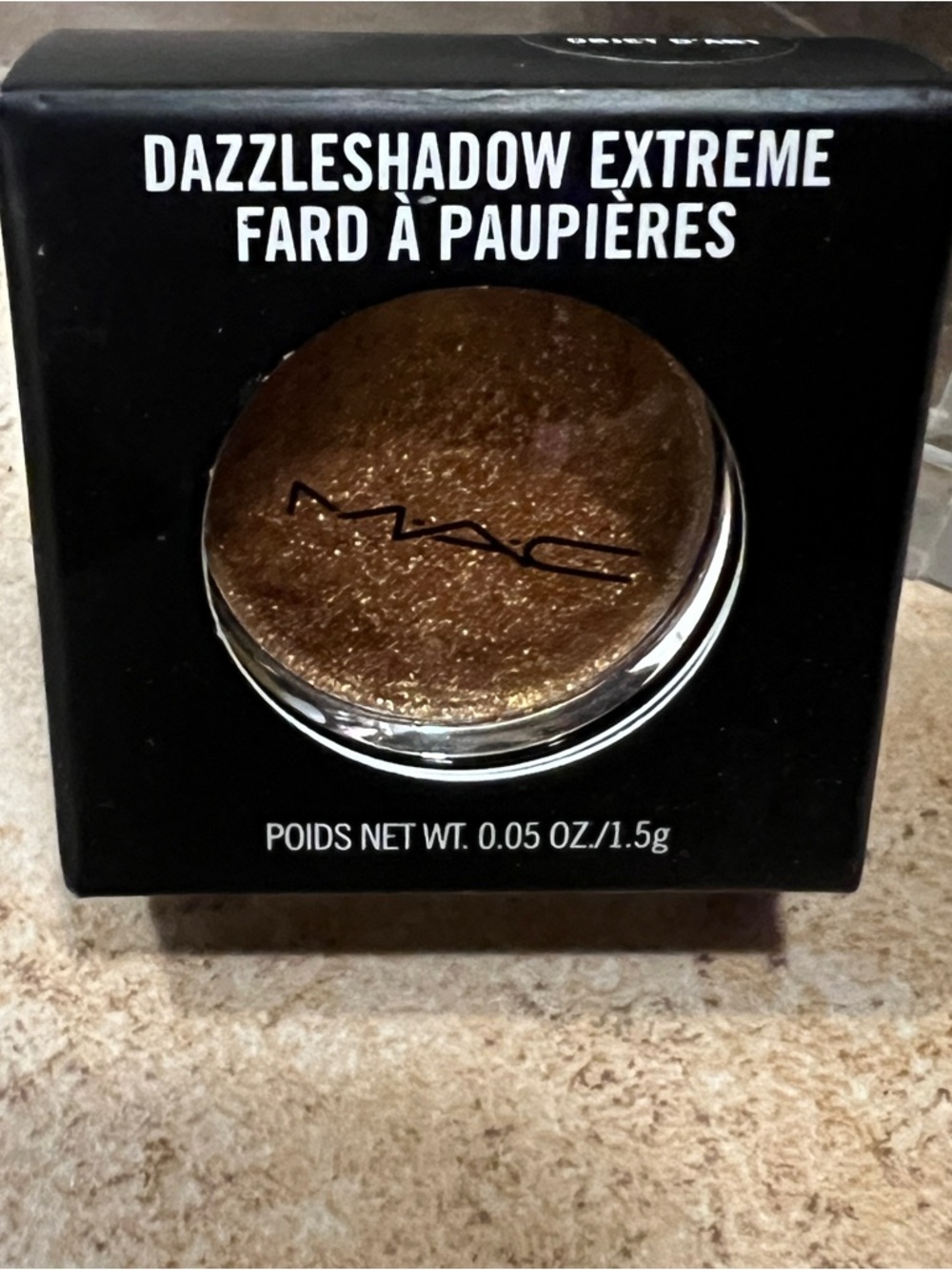 MAC Cosmetics Dazzleshadow Extreme Cream Eyeshadow - Bronze Gold